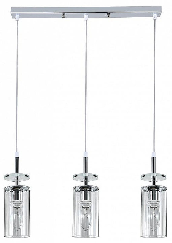 Подвесной светильник Escada AVOLTO 10191/3S Chrome цвет плафона/подвески Прозрачный, цвет арматуры Хром
