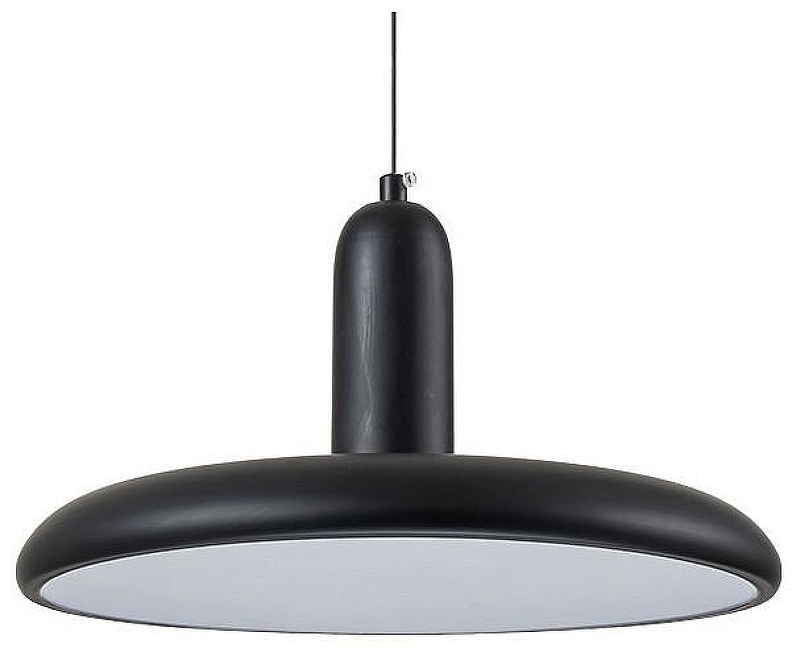 Подвесной светильник Escada Center 10230/1LED цвет плафона/подвески Белый, Черный, цвет арматуры Черный