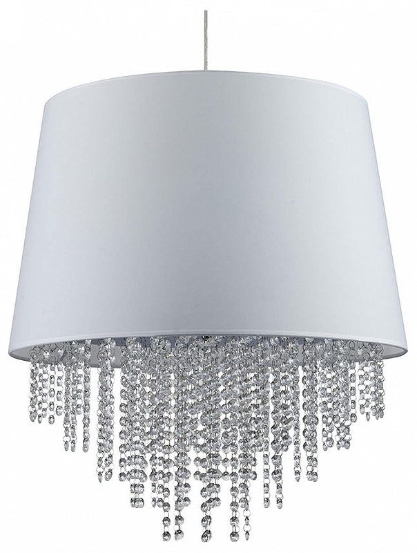 Подвесной светильник Escada Charm 652/5S White цвет плафона/подвески Белый, Прозрачный, цвет арматуры Хром