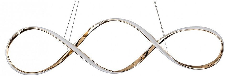 Подвесной светильник Escada Knot 10236/1LED Gold цвет плафона/подвески Белый, Золото, цвет арматуры Золото