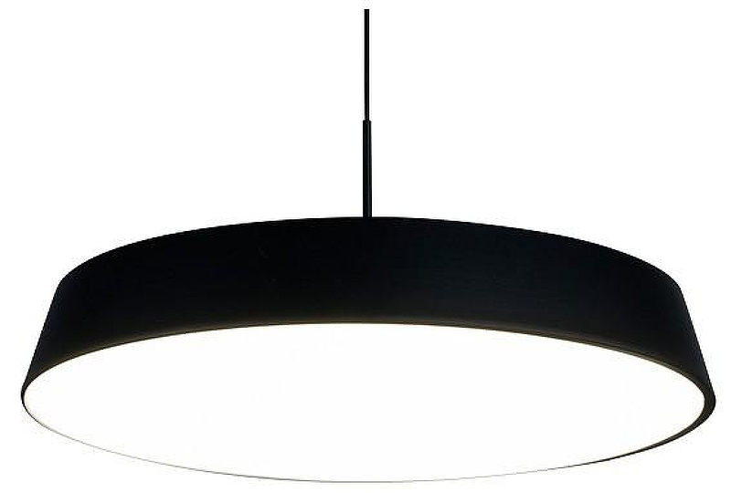 Подвесной светильник Escada Simply 10301/1LED Black цвет плафона/подвески Черный, цвет арматуры Черный