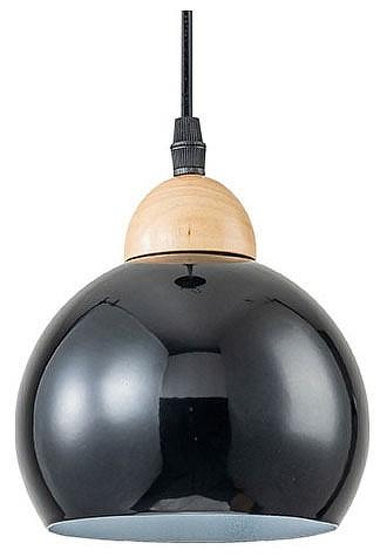 Подвесной светильник Escada Solo 10178/1S Black цвет плафона/подвески Черный, цвет арматуры Черный