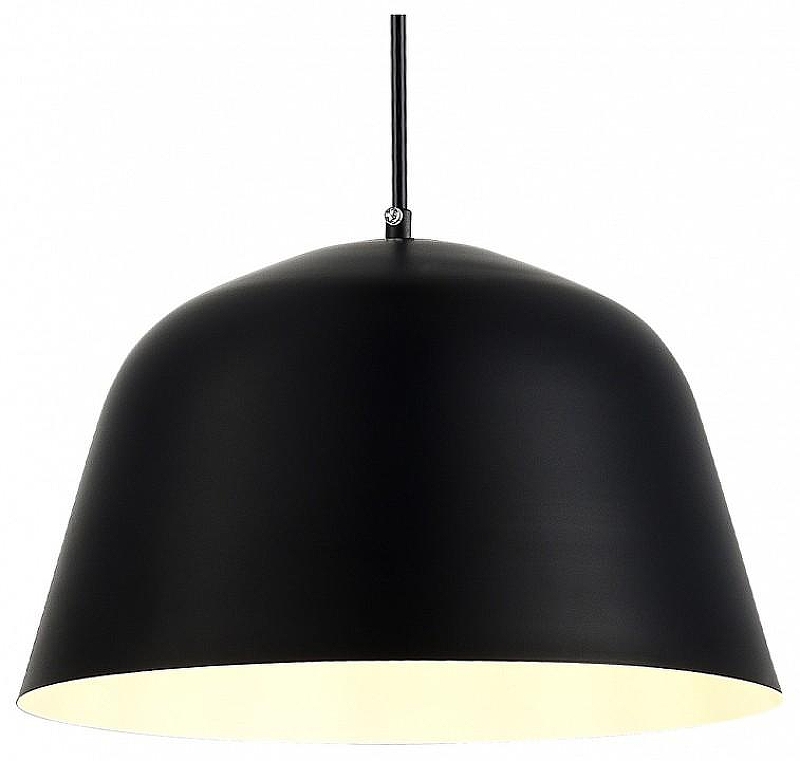 Подвесной светильник EVOLUCE Blank SLE1805-403-01 цвет плафона/подвески Черный, цвет арматуры Черный