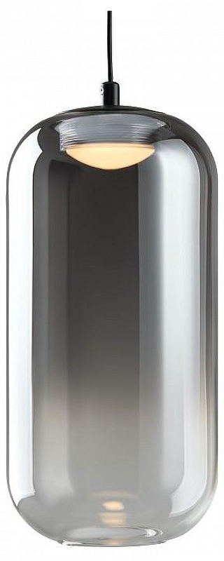 Подвесной светильник Freya Idol FR6134PL-L4SM цвет плафона/подвески Светло-серый, цвет арматуры Черный