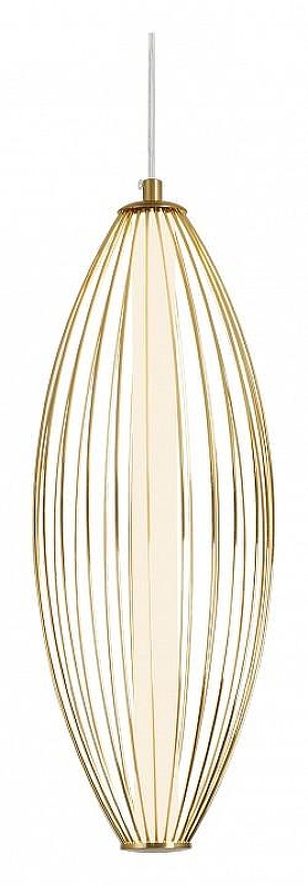 Подвесной светильник Freya Sabi FR6131PL-L24BS цвет плафона/подвески Белый, Золото, цвет арматуры Латунь