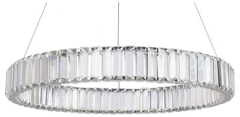 Подвесной светильник Freya Tier FR5257PL-L25CH цвет плафона/подвески Прозрачный, цвет арматуры Хром