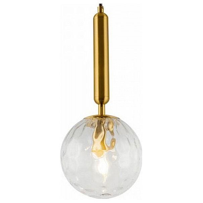 Подвесной светильник Freya Zelda FR5122PL-01BS цвет плафона/подвески Прозрачный, цвет арматуры Латунь