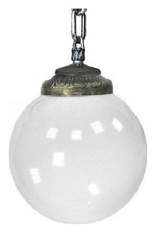 Подвесной светильник Fumagalli Globe 250 G25.120.000.BYF1R цвет плафона/подвески Белый, цвет арматуры Бронза