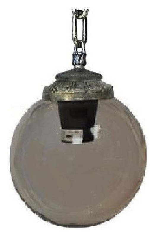 Подвесной светильник Fumagalli Globe 250 G25.120.000.BZF1R цвет плафона/подвески Дымчатый, цвет арматуры Бронза
