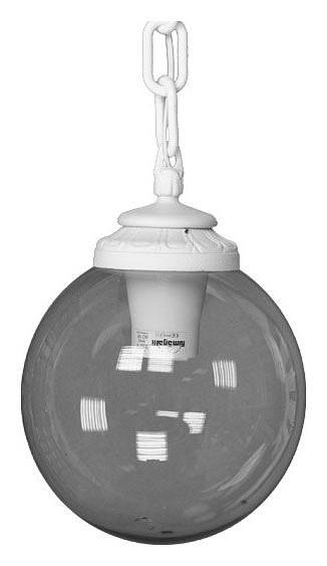 Подвесной светильник Fumagalli Globe 250 G25.120.000.WZF1R цвет плафона/подвески Дымчатый, цвет арматуры Белый