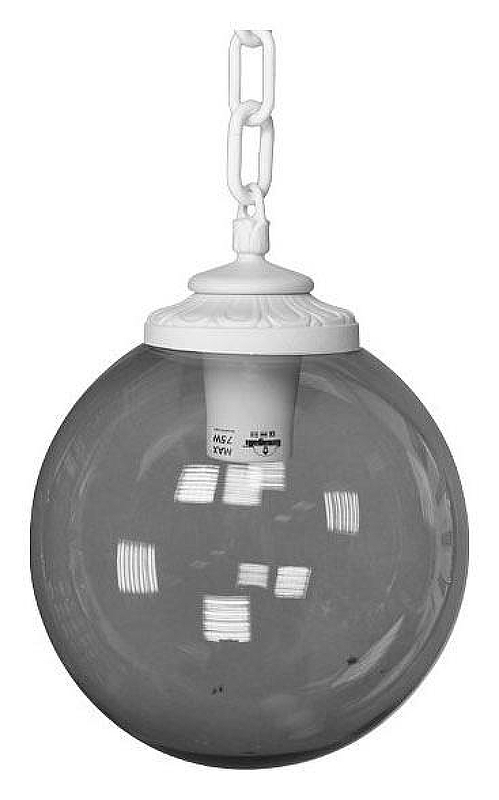 Подвесной светильник Fumagalli Globe 300 G30.120.000.WZF1R цвет плафона/подвески Дымчатый, цвет арматуры Белый