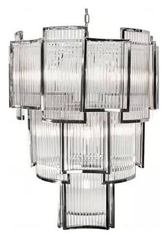 Подвесной светильник iLamp Tribeca MD0276-11 цвет плафона/подвески Прозрачный, цвет арматуры Никель