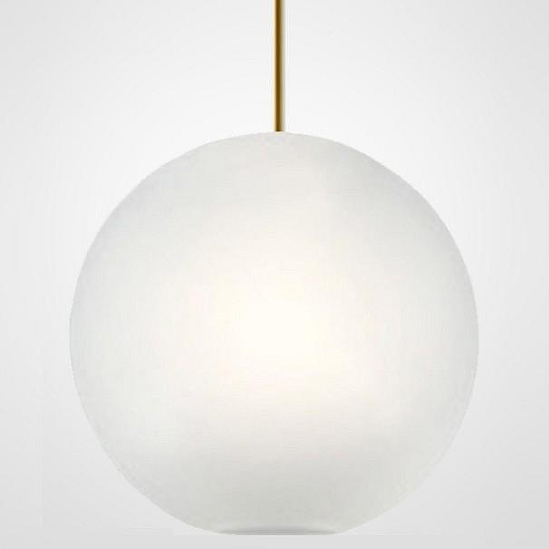 Подвесной светильник Imperiumloft Bubble BOLLE BLS LAMP white glass 40.2214 цвет плафона/подвески Белый, цвет арматуры Золото