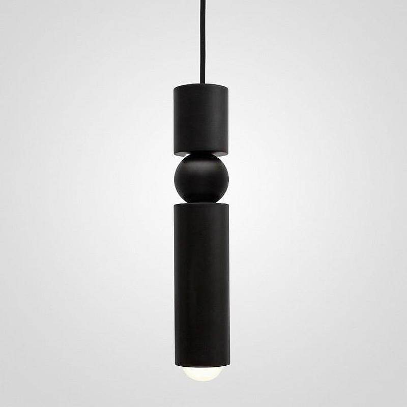 Подвесной светильник Imperiumloft Fulcrum by Lee Broom 40,2255 цвет плафона/подвески Черный, цвет арматуры Черный