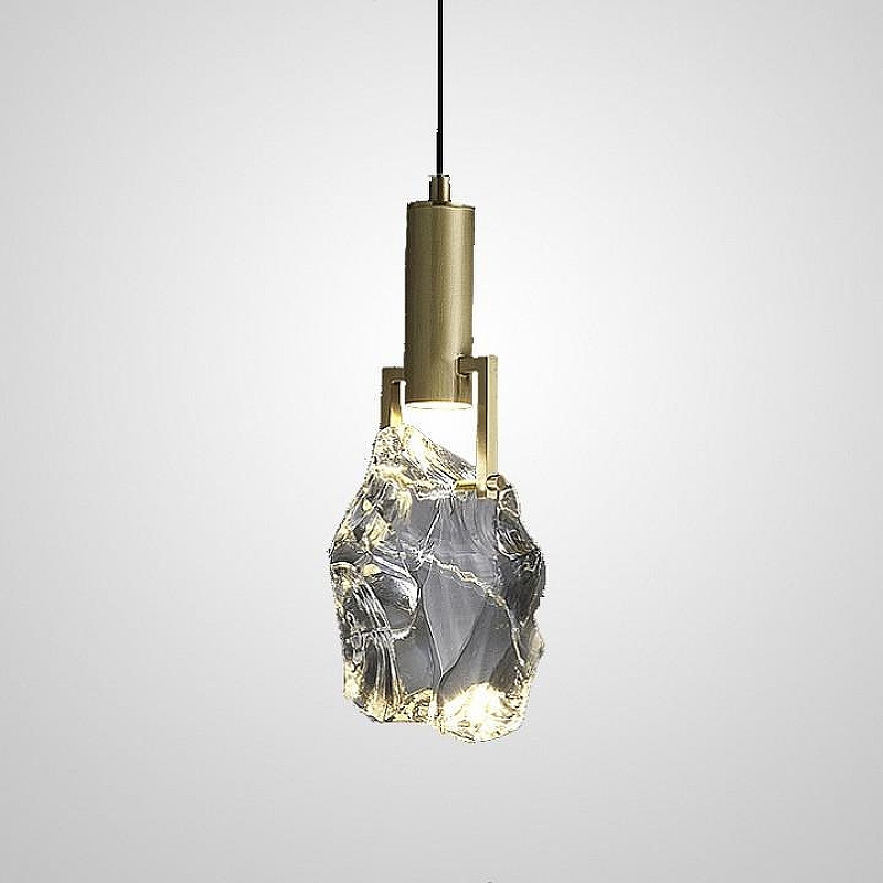 Подвесной светильник Imperiumloft Gladys Brass gladys01 цвет плафона/подвески Прозрачный, цвет арматуры Латунь
