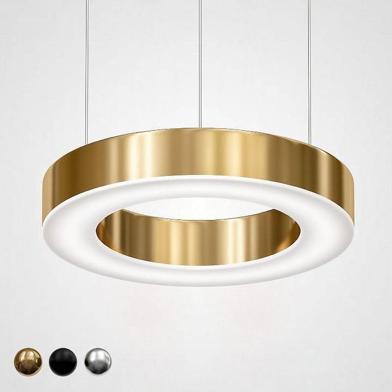Подвесной светильник Imperiumloft L1ght R1ng Hor1zontal 40.1454-40 цвет плафона/подвески Золото, цвет арматуры Золото