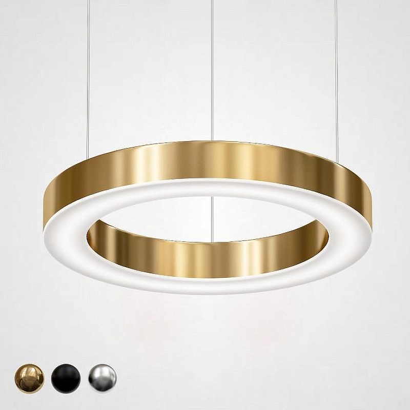 Подвесной светильник Imperiumloft L1ght R1ng Hor1zontal 40.1454-50 цвет плафона/подвески Золото, цвет арматуры Золото