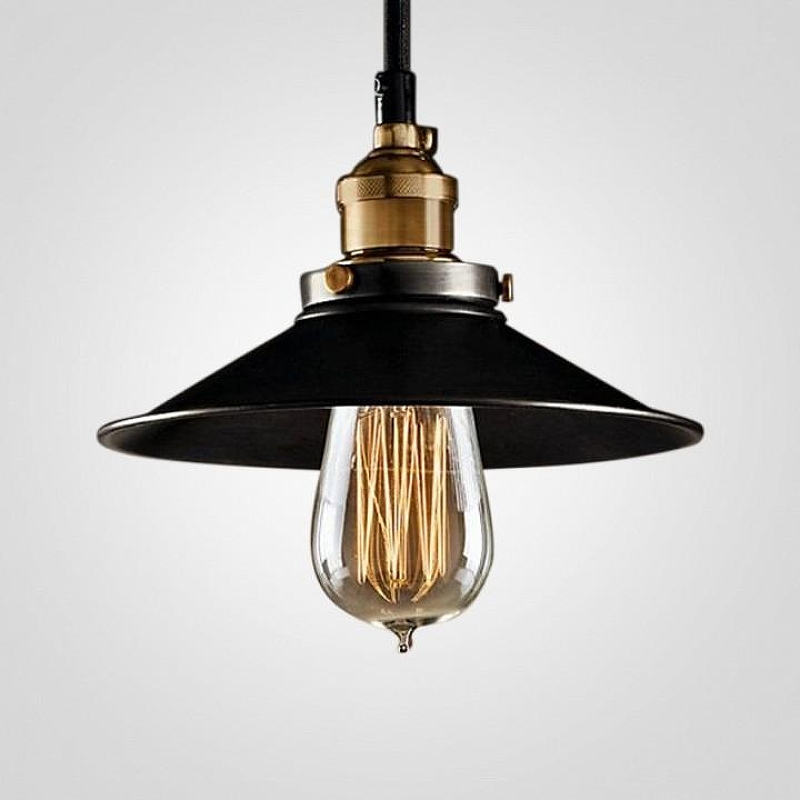 Подвесной светильник Imperiumloft Loft Cone Pendant 74716-22 цвет плафона/подвески Черный, цвет арматуры Черный