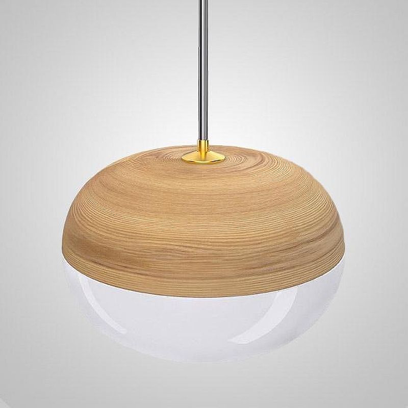 Подвесной светильник Imperiumloft Odveig Light Brown odveig01 цвет плафона/подвески Коричневый, Прозрачный, цвет арматуры Белый