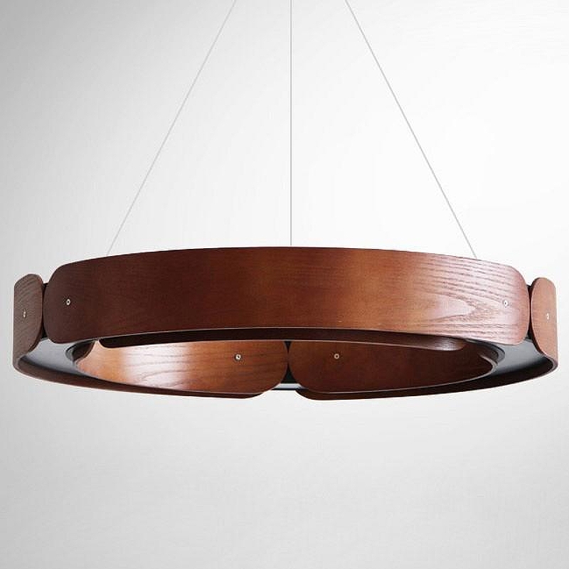 Подвесной светильник Imperiumloft Range01 195535-26 цвет плафона/подвески Белый, цвет арматуры Коричневый
