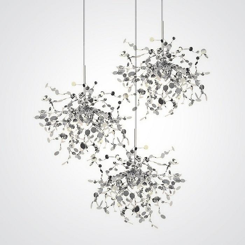 Подвесной светильник Imperiumloft Tezan1 Argent 132045-22 цвет плафона/подвески Хром, цвет арматуры Хром