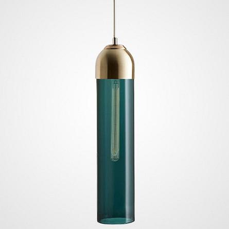 Подвесной светильник Imperiumloft Vian-B01 179738-26 цвет плафона/подвески Зеленый, цвет арматуры Золото