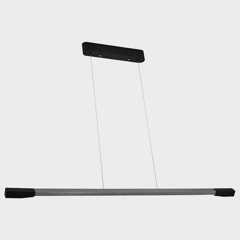 Подвесной светильник Italline IT013-6020 IT013-6020 black/silver 3000K цвет плафона/подвески Белый, Хром, Черный, цвет арматуры Черный