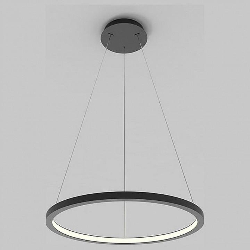 Подвесной светильник Italline IT013-6028 IT013-6028 black 3000K цвет плафона/подвески Белый, Черный, цвет арматуры Черный