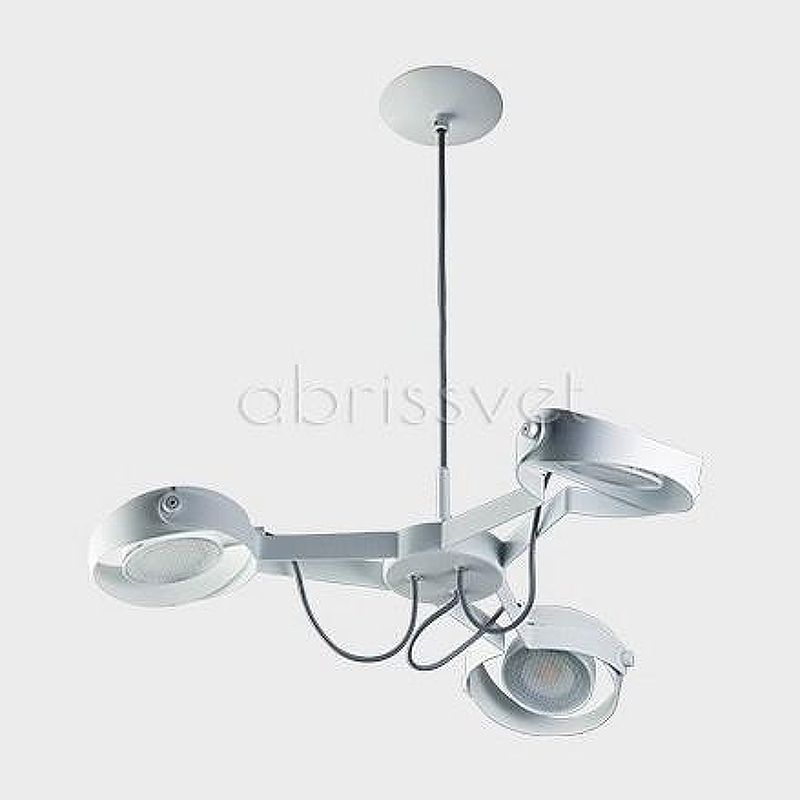 Подвесной светильник Italline SLD 075P3 SLD 075P3 white цвет плафона/подвески Белый, цвет арматуры Белый