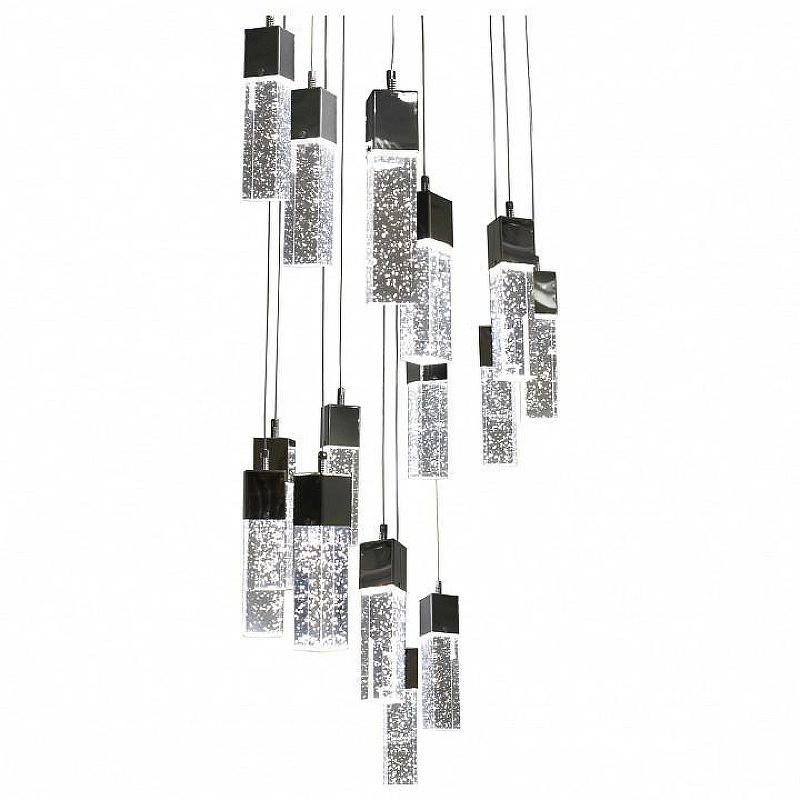 Подвесной светильник Kink Light Аква 08510-15А,02(4000K) цвет плафона/подвески Прозрачный, цвет арматуры Хром