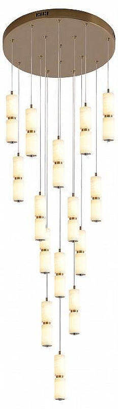 Подвесной светильник Kink Light Бейла 07528-15A,36 цвет плафона/подвески Белый, цвет арматуры Латунь