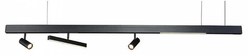 Подвесной светильник Kink Light Лайви 07617B,19 цвет плафона/подвески Черный, цвет арматуры Черный