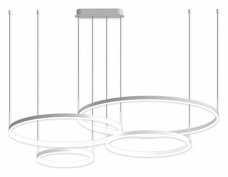 Подвесной светильник Kink Light Тор 08204,01PA(4000K) цвет плафона/подвески Белый, цвет арматуры Белый