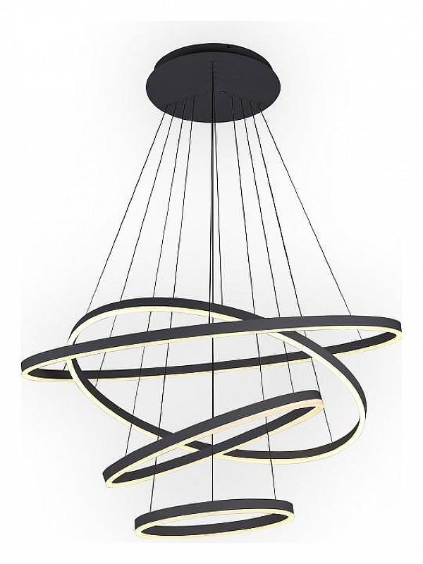 Подвесной светильник Kink Light Тор 08204,19A(4000K) цвет плафона/подвески Белый, Черный, цвет арматуры Черный
