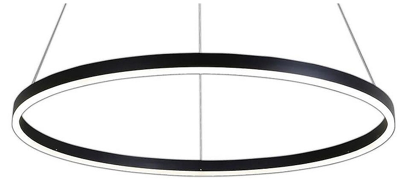 Подвесной светильник Kink Light Тор 08213,19A(4000К) цвет плафона/подвески Белый, Черный, цвет арматуры Черный