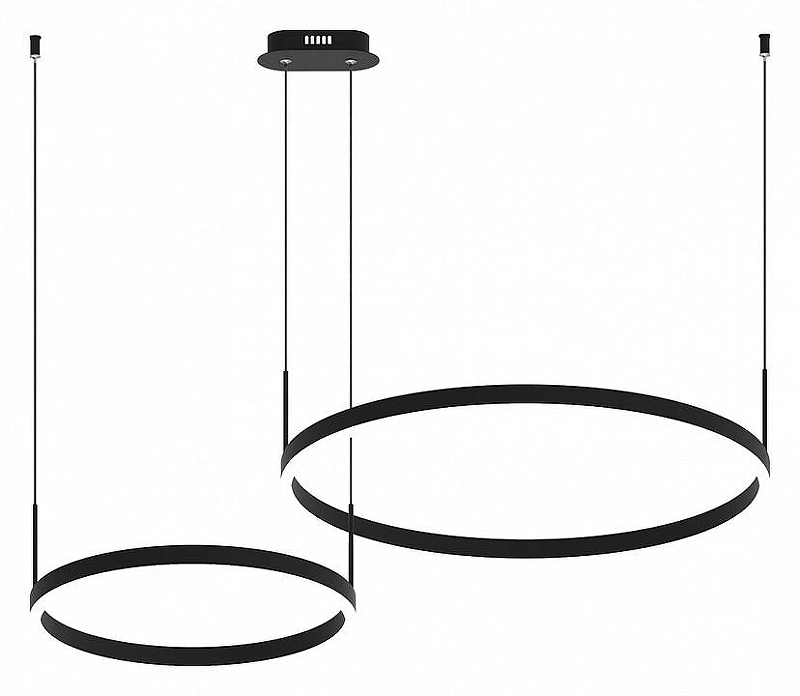 Подвесной светильник Kink Light Тор 08219,19PA (4000K) цвет плафона/подвески Белый, Черный, цвет арматуры Черный