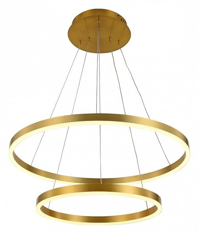 Подвесной светильник Kink Light Тор 08219,36A(3000K) цвет плафона/подвески Белый, Латунь, цвет арматуры Латунь