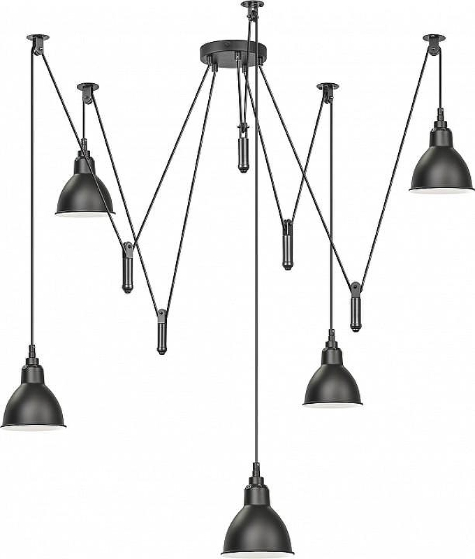 Подвесной светильник Lightstar Acrobata 761057 цвет плафона/подвески Черный, цвет арматуры Черный