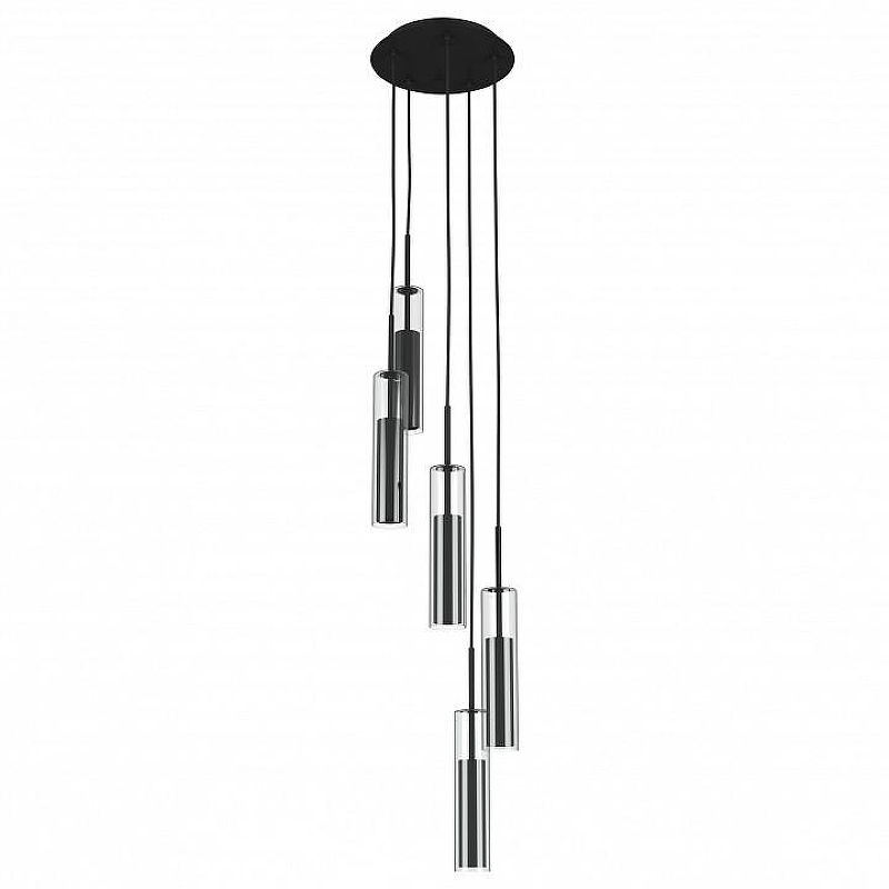 Подвесной светильник Lightstar C1l1no 756057 цвет плафона/подвески Прозрачный, Хром, цвет арматуры Черный