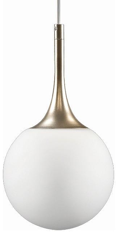 Подвесной светильник Lightstar Globo 813013 цвет плафона/подвески Белый, цвет арматуры Золото