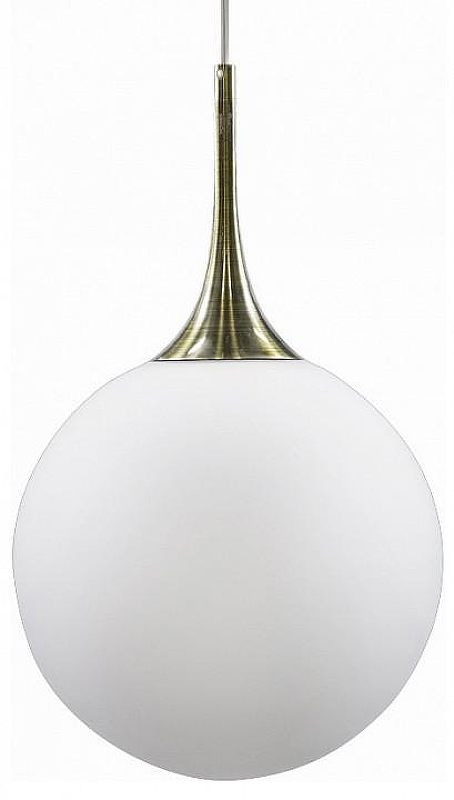 Подвесной светильник Lightstar Globo 813031 цвет плафона/подвески Белый, цвет арматуры Бронза