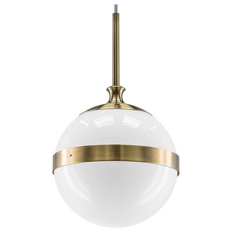 Подвесной светильник Lightstar Globo 813111 цвет плафона/подвески Белый, Бронза, цвет арматуры Бронза