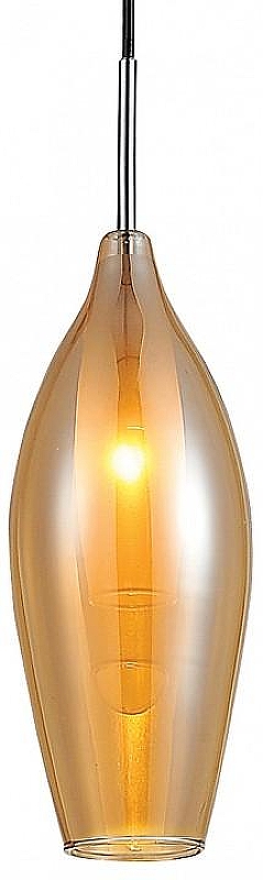 Подвесной светильник Lightstar Pentola 803023 цвет плафона/подвески Желтый, цвет арматуры Хром
