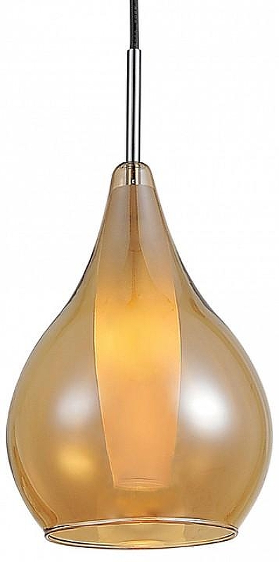 Подвесной светильник Lightstar Pentola 803033 цвет плафона/подвески Желтый, цвет арматуры Хром