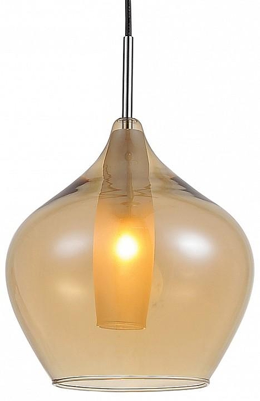Подвесной светильник Lightstar Pentola 803043 цвет плафона/подвески Желтый, цвет арматуры Хром