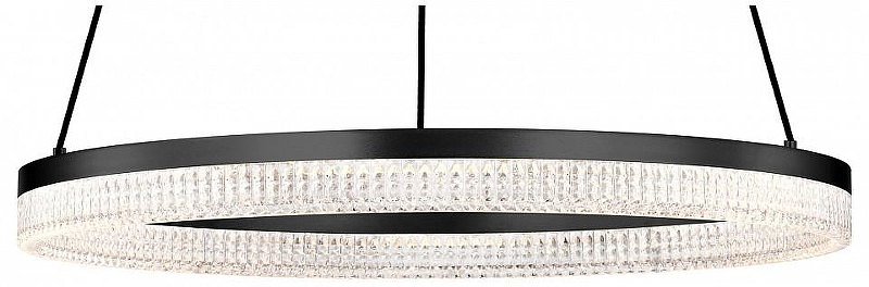 Подвесной светильник Lightstar Rotonda 736187 цвет плафона/подвески Прозрачный, Хром, цвет арматуры Черный