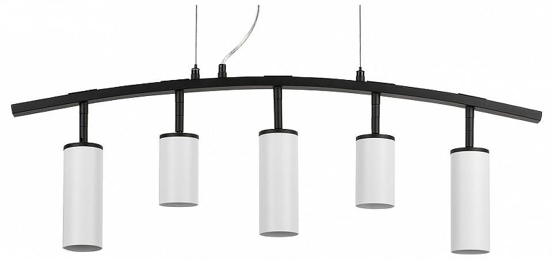 Подвесной светильник Lightstar Rullo LR735362863 цвет плафона/подвески Белый, цвет арматуры Черный