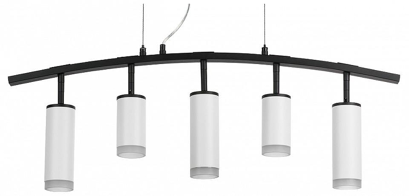 Подвесной светильник Lightstar Rullo LR7353628630 цвет плафона/подвески Белый, цвет арматуры Черный