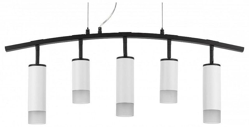 Подвесной светильник Lightstar Rullo LR7353628631 цвет плафона/подвески Белый, цвет арматуры Черный