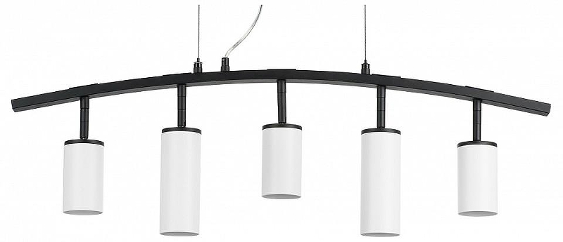 Подвесной светильник Lightstar Rullo LR735363862 цвет плафона/подвески Белый, цвет арматуры Черный